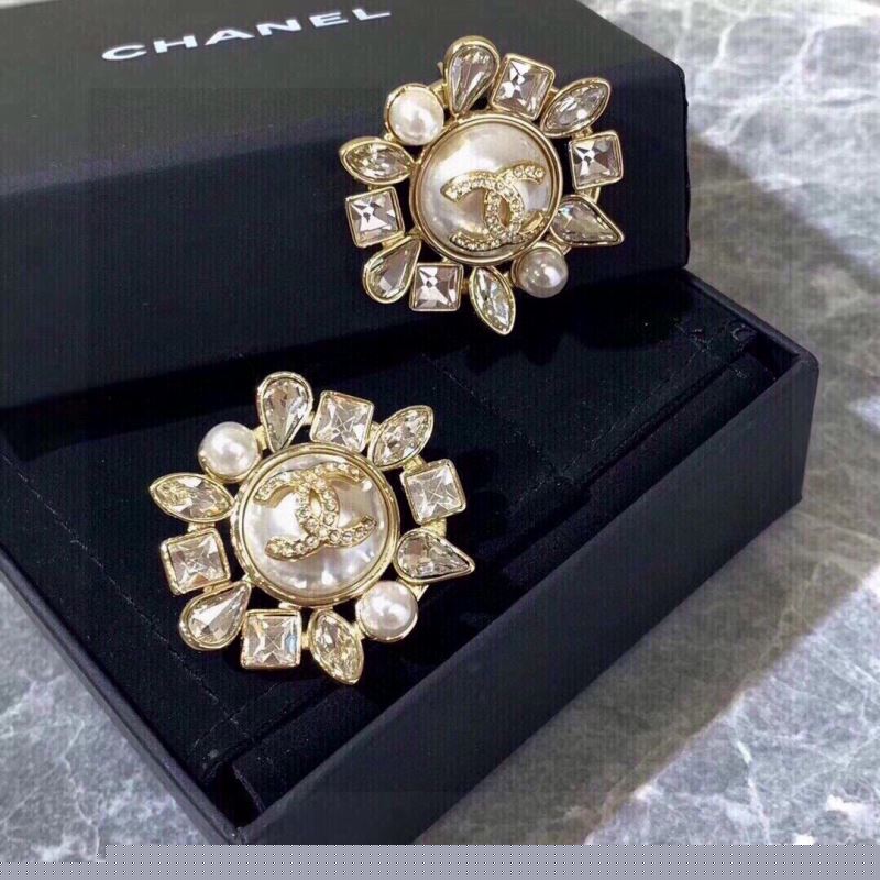 Ch*el earrings